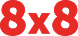 8x8