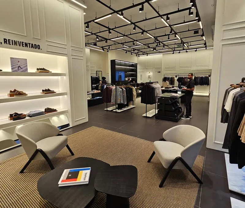 Modern retail store interior